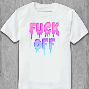 Футболка с надписью "FuckOff"