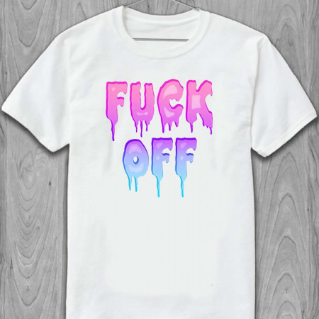Футболка с надписью "FuckOff"