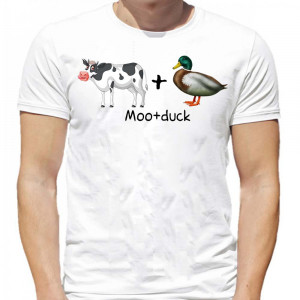 Футболка Moo + duck = Mooduck