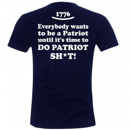 Футболка 1776 Everybody wants to be a Patriot