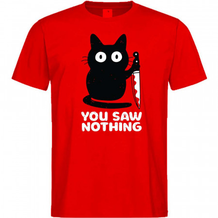 Футболка "YOU SAW NOTHІNG"