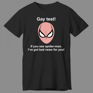 Футболка Gay test