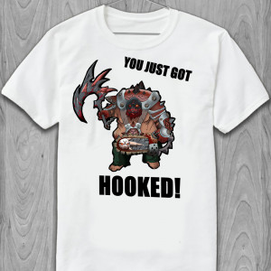 Футболка Dota You just got hooked Футболка Dota You just got hooked