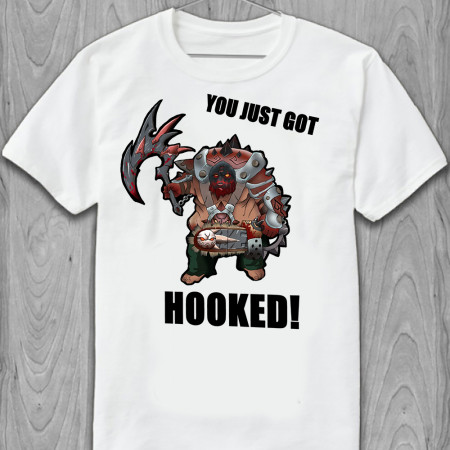 Футболка Dota You just got hooked