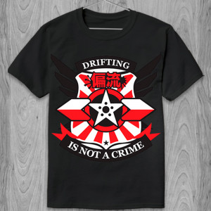 Футболка Drifting is not a crime Футболка Drifting is not a crime
