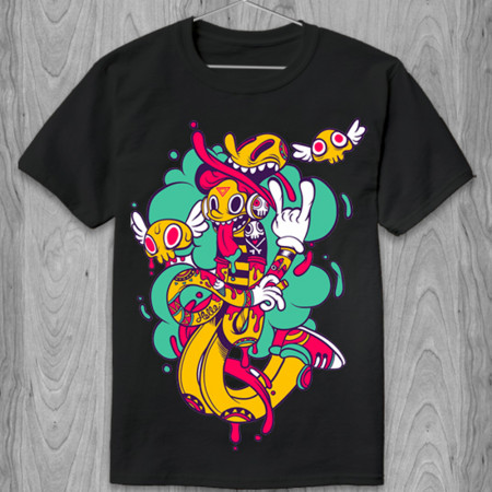 Футболка Stylish worm