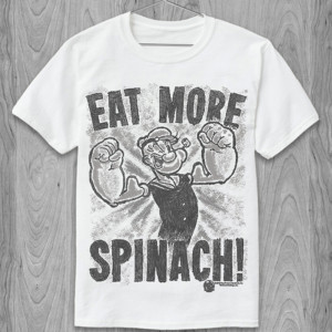 Футболка Моряк Попай Eat More Spinach!