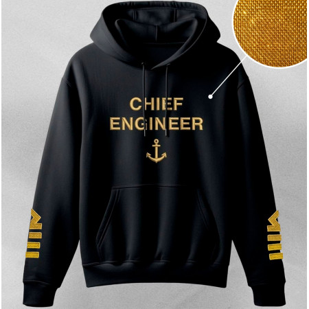 Худі з вишивкою Chief Engineer