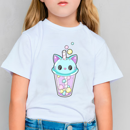 Футболка Bubble cat