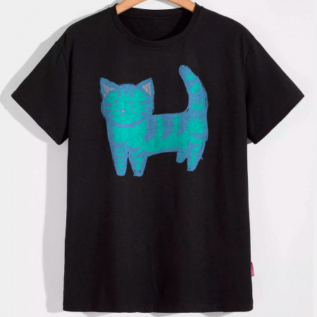 Футболка Blue cat