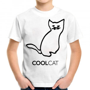 Детская футболка Cool cat