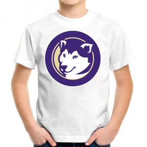 Детская футболка Husky Clipart University Washington