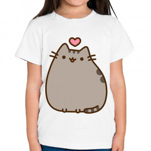 Детская футболка Pusheen cat 