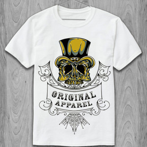 Футболка Череп ORIGINAL APPAREL