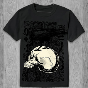 Футболка Череп (crow and skull) Футболка Череп (crow and skull)