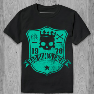 Футболка Череп (BAD BONES CREW) Футболка Череп (BAD BONES CREW)