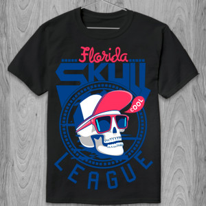Футболка Череп (Skull league) Футболка Череп (Skull league)