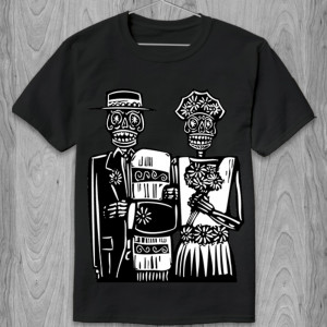 Футболка Скелеты (Skeletons couple) Футболка Скелеты (Skeletons couple)