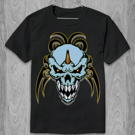Футболка Череп (Scary skull)