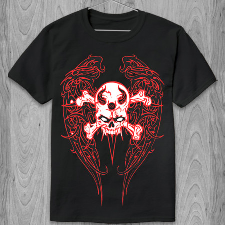 Футболка Череп (Red skull)