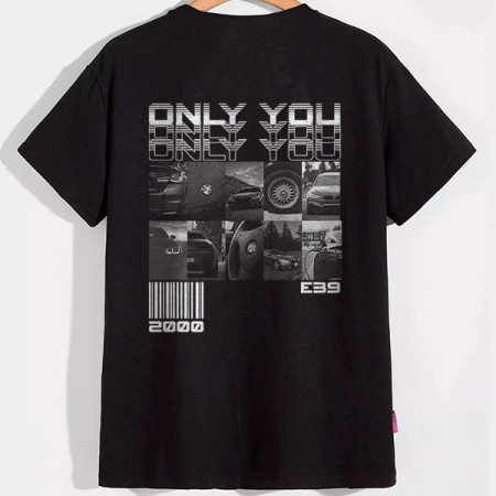 Футболка Only You с машиной и датой ее выпуска 