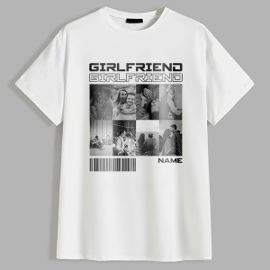 Футболка Girlfriend с вашим именем и штрих-кодом