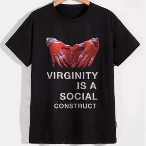 Футболка Virginity is a social construct