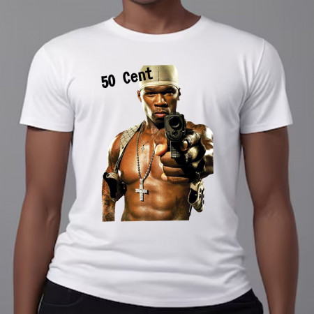 Футболка 50 cent Гангста гламур