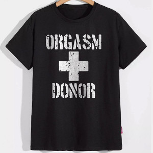 Футболка Orgasm donor Футболка Orgasm donor