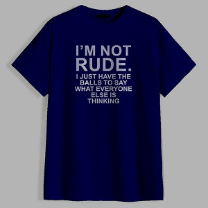 Футболка I'M NOT RUDE Футболка I'M NOT RUDE