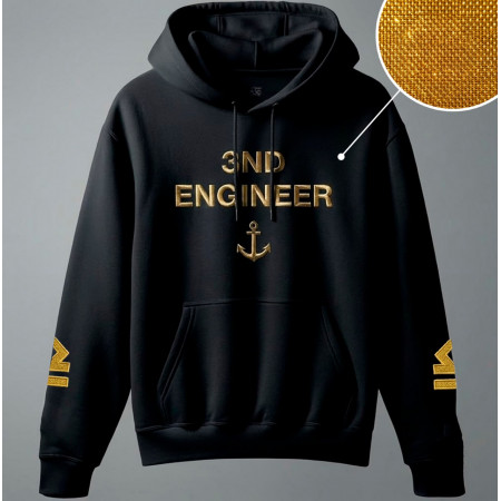 Худи с вышивкой 3nd Engineer