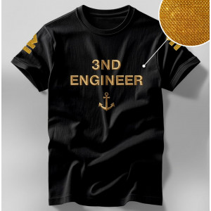 Футболка с вышивкой 3nd Engineer