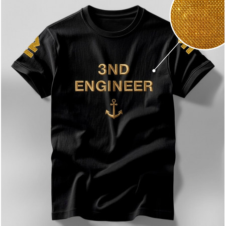 Футболка с вышивкой 3nd Engineer