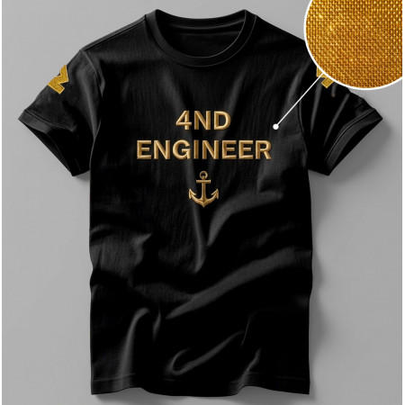 Футболка с вышивкой 4nd Engineer