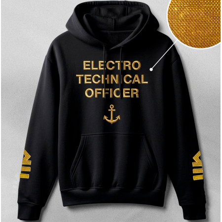 Худи с вышивкой Electro-Technical Officer