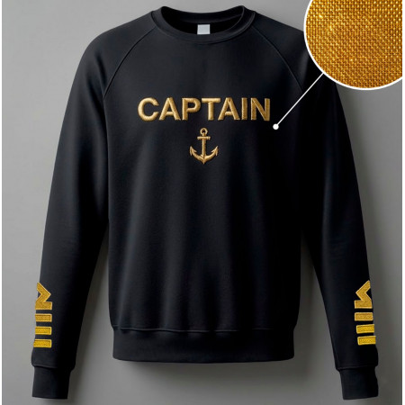 Свитшот с вышивкой Captain