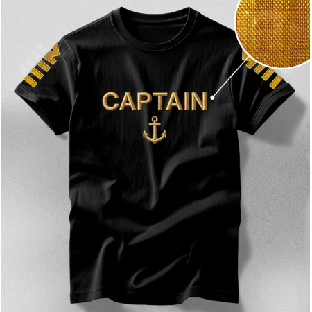 Футболка с вышивкой Captain