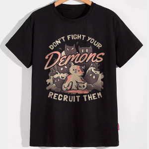 Футболка Recruit Your Demons Футболка Recruit Your Demons