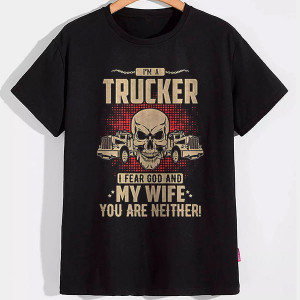 Футболка I am a trucker Футболка I am a trucker
