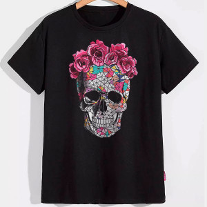 Футболка Skull And Floral Футболка Skull And Floral