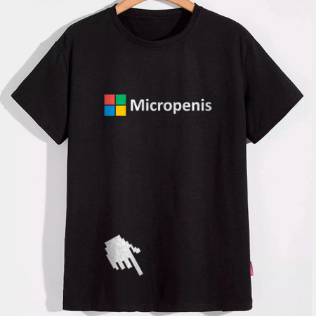 Футболка Micropenis курсив