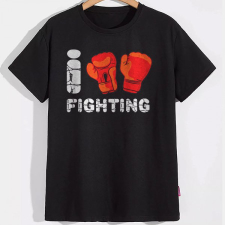 Футболка I love fighting