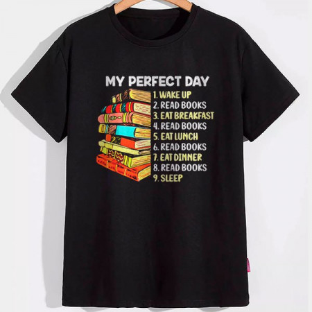 Футболка My perfect day хлопковая