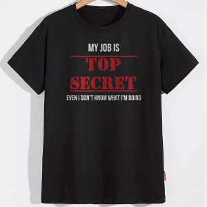 Футболка My job is my top secret Футболка My job is my top secret