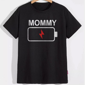 Футболка Mommy low battery