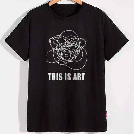 Футболка This is art хлопковая