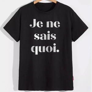Футболка Je ne sais quoi