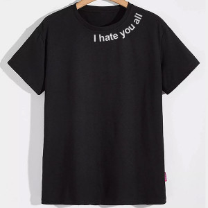 Футболка I hate you all Футболка I hate you all