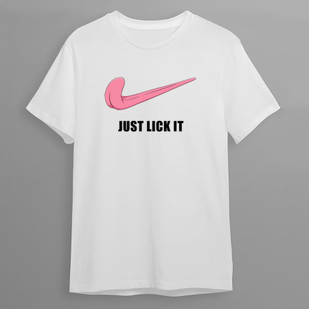 Мужская футболка Just lick it