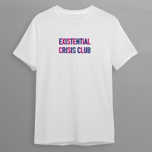 Мужская футболка Existensial crisis club Мужская футболка Existensial crisis club